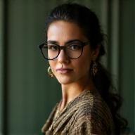 Professional headshot of Layla Fahim, Creative Stylist at Sutra Studio.