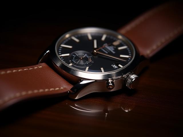 Luxury product gleaming under studio lights